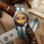 Racing SP Nylon Watch Strap - Light Blue with Racing Stripes - additional image 4